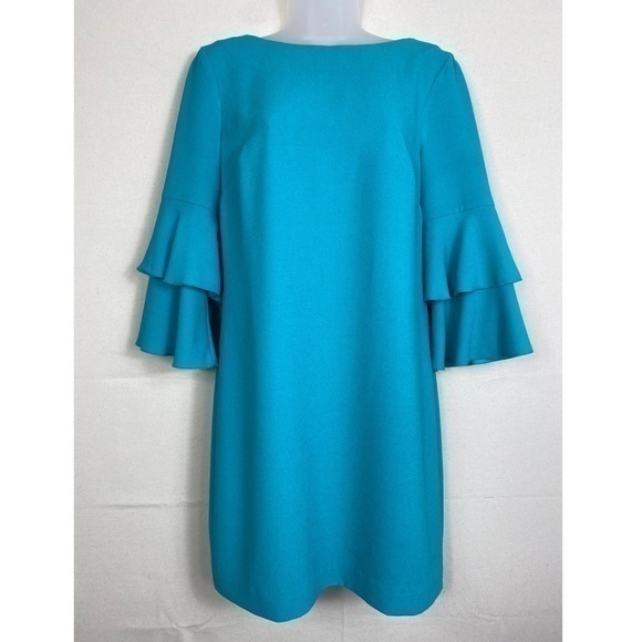 Trina Turk | Ruffle Sleeve Dress
